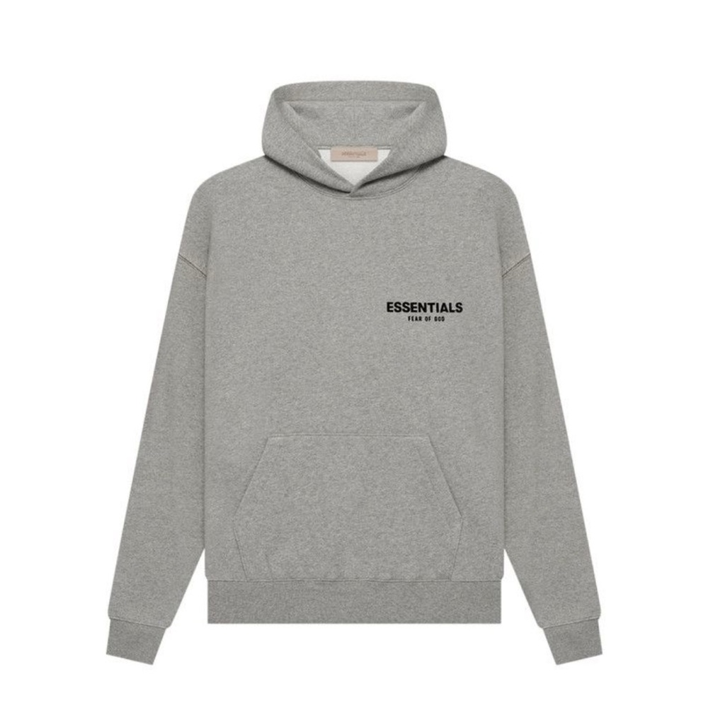 Dark Oatmeal Essentials Hoodie